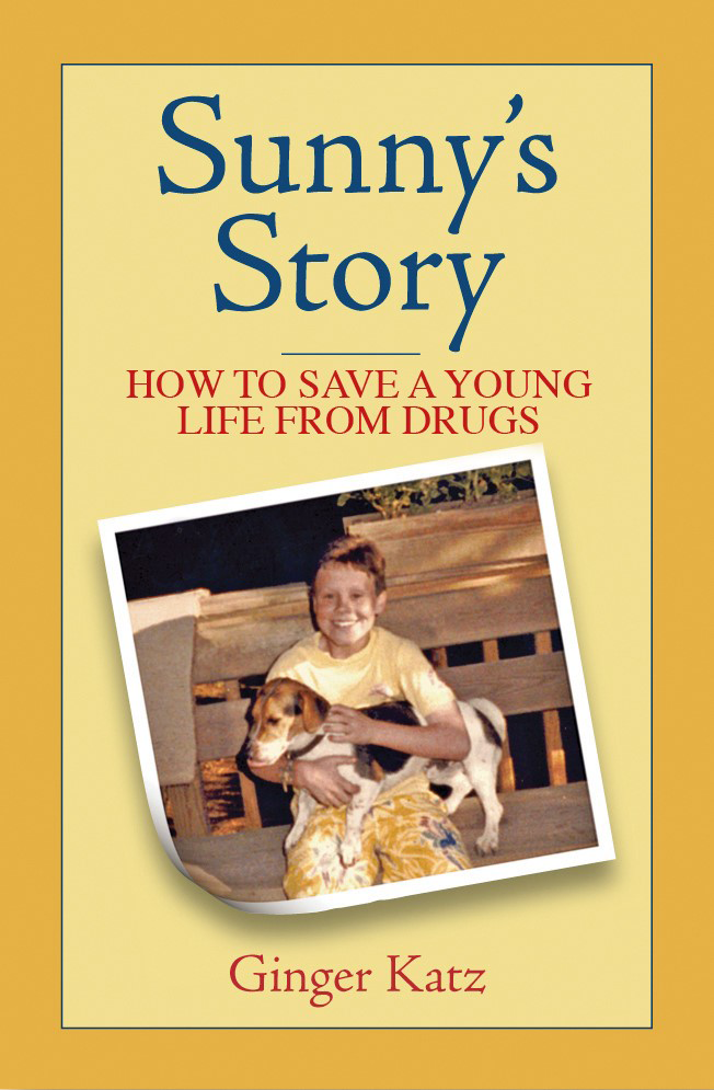 Sunny’s Story book cover by Ginger Katz, a drug prevention story for youth and families